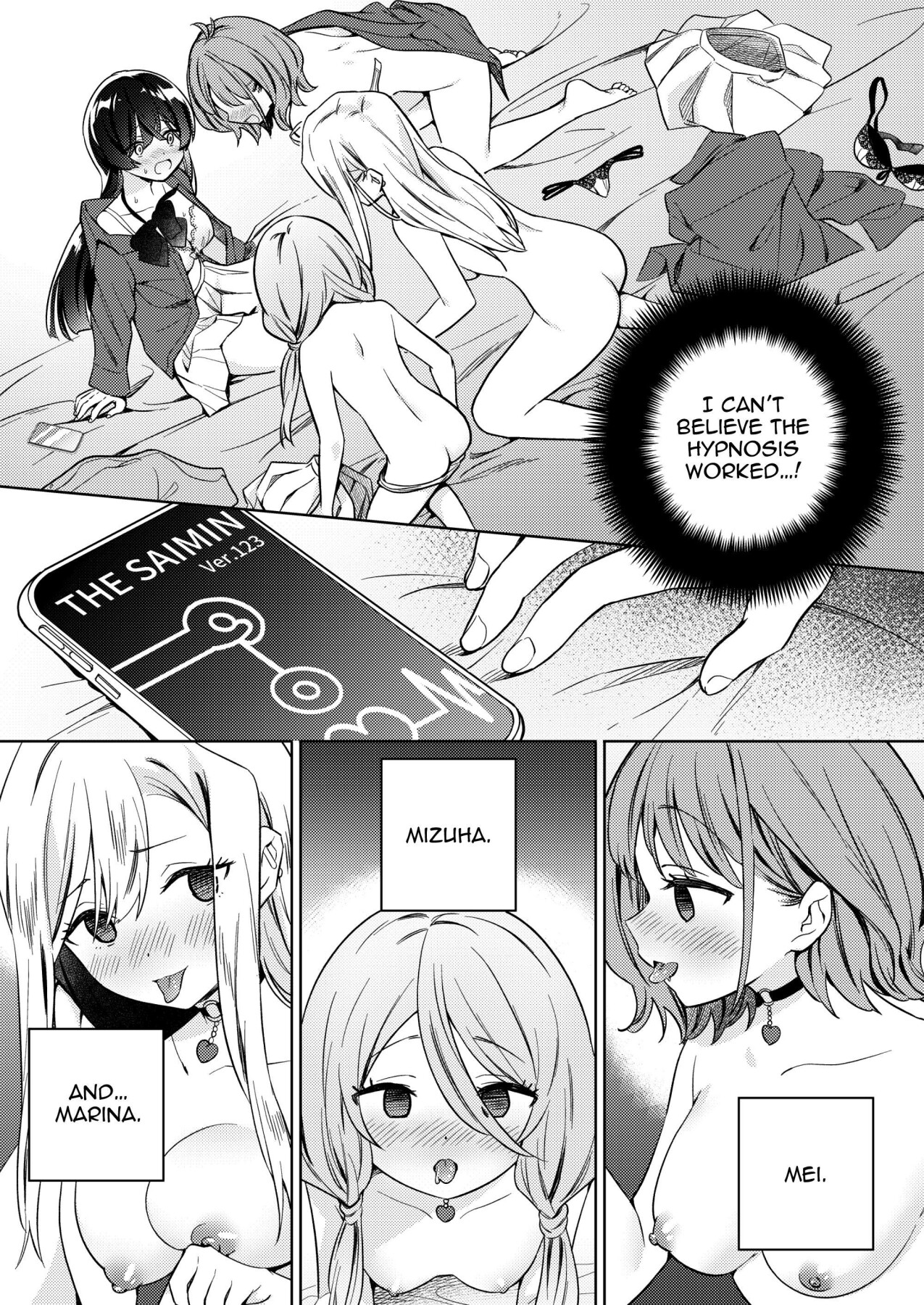 Hentai Manga Comic-A Sexy Yuri Hypnosis App-Read-4